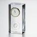 Northeastern Tall Glass Desk Clock by Simon Pearce