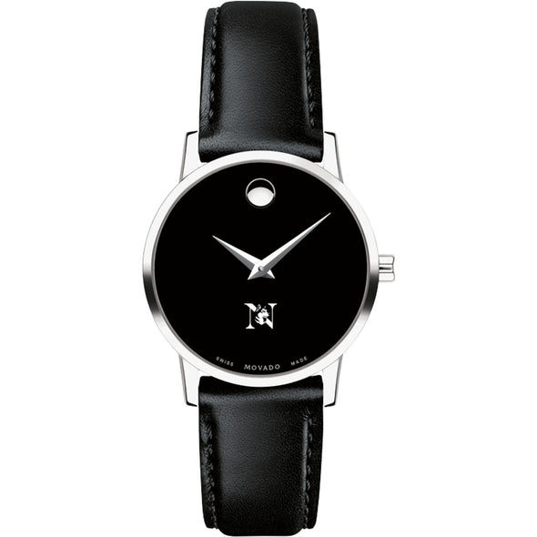 Northeastern Women&#39;s Movado Museum with Leather Strap Shot #2