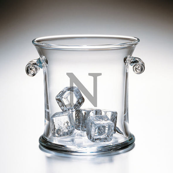 Northwestern Glass Ice Bucket by Simon Pearce Shot #1