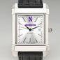 Northwestern Men's Collegiate Watch with Leather Strap Shot #1