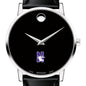 Northwestern Men's Movado Museum with Leather Strap Shot #1