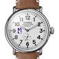 Northwestern Shinola Watch, The Runwell 47 mm White Dial Shot #1
