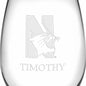 Northwestern Stemless Wine Glasses Made in the USA - Set of 2 Shot #3
