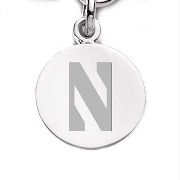 Northwestern Sterling Silver Charm Shot #2