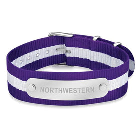 Northwestern University RAF Nylon ID Bracelet Shot #1