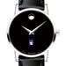 Northwestern Women's Movado Museum with Leather Strap