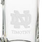 Notre Dame 25 oz Beer Mug Shot #3