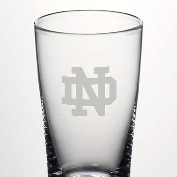 Notre Dame Ascutney Pint Glasses by Simon Pearce Shot #2