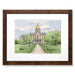 Notre Dame Campus Print - Limited Edition, Large