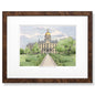 Notre Dame Campus Print- Limited Edition, Medium Shot #1