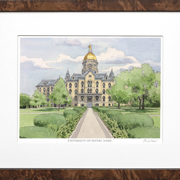 Notre Dame Campus Print- Limited Edition, Medium Shot #2