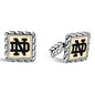 Notre Dame Cufflinks by John Hardy with 18K Gold Shot #2
