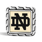 Notre Dame Cufflinks by John Hardy with 18K Gold Shot #3