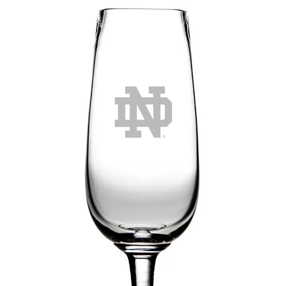 Notre Dame Flute Glass by Simon Pearce Shot #2