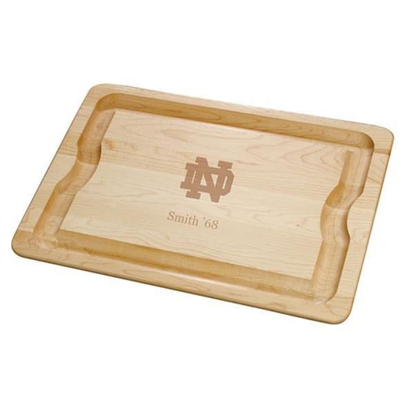 Notre Dame Maple Cutting Board Shot #1