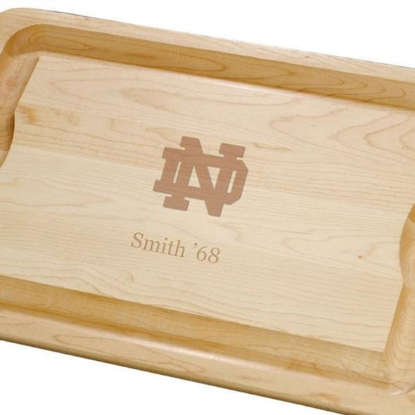 Notre Dame Maple Cutting Board Shot #2