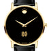 Notre Dame Men's Movado Gold Museum Classic Leather