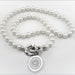 Notre Dame Pearl Necklace with Sterling Silver Charm