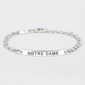 Notre Dame Petite ID Bracelet Shot #1