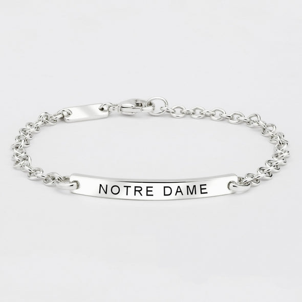 Notre Dame Petite ID Bracelet Shot #1