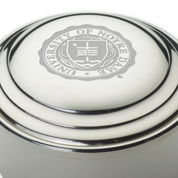 Notre Dame Pewter Keepsake Box Shot #2