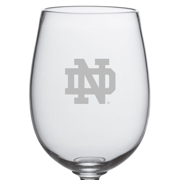 Notre Dame Red Wine Glasses by Simon Pearce Shot #2