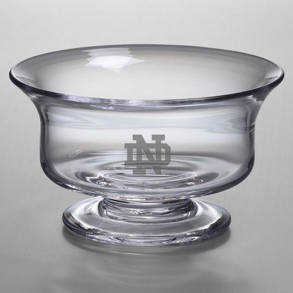 Notre Dame Small Revere Celebration Bowl by Simon Pearce Shot #2