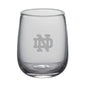 Notre Dame Stemless Tumbler Glasses by Simon Pearce Shot #1