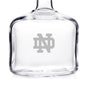 Notre Dame Whiskey Decanter and Glasses by Simon Pearce Shot #3