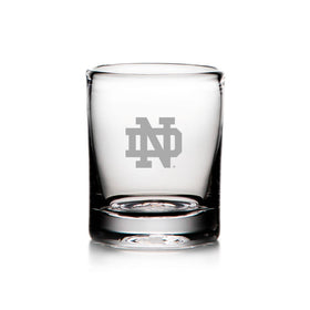 Notre Dame Whiskey Glasses by Simon Pearce Shot #1