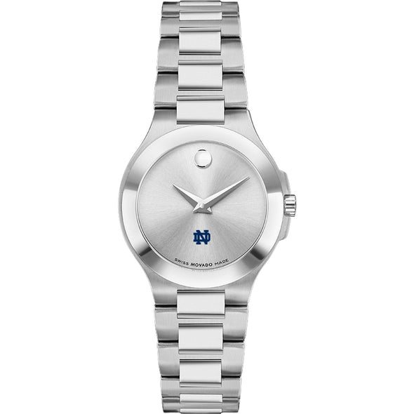 Notre Dame Women&#39;s Movado Collection Stainless Steel Watch with Silver Dial Shot #2