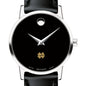 Notre Dame Women's Movado Museum with Leather Strap Shot #1