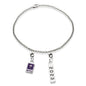 NYU Class Year Sterling Silver Anklet Shot #4