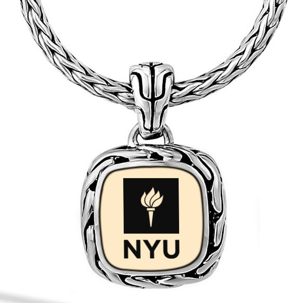 NYU Classic Chain Necklace by John Hardy with 18K Gold Shot #3