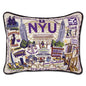 NYU Embroidered Pillow Shot #1