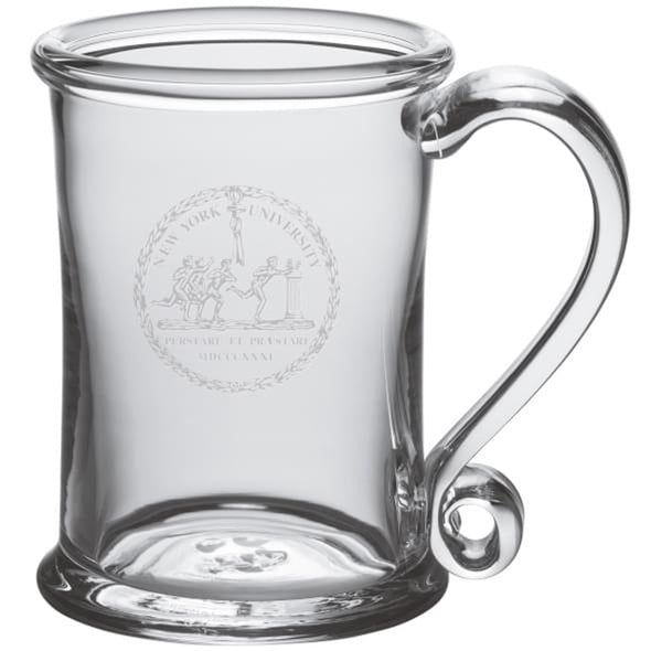 NYU Glass Tankard by Simon Pearce Shot #1