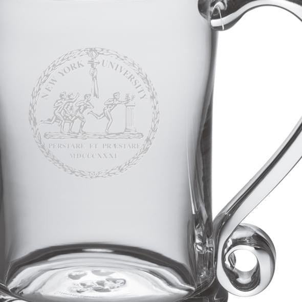 NYU Glass Tankard by Simon Pearce Shot #2