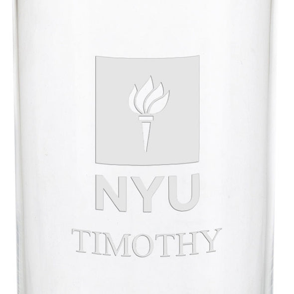 NYU Iced Beverage Glass Shot #3