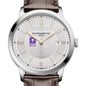 NYU Men's Baume et Mercier 40mm Classima Quartz Watch with Silver Dial & Dark Brown Leather Strap Shot #1