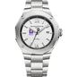 NYU Men's Baume et Mercier 42mm Riviera Watch with White Dial & Bracelet Shot #2