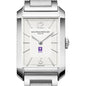 NYU Men's Baume et Mercier 43X27mm Hampton Watch with Silver Dial & Bracelet Shot #1