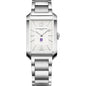 NYU Men's Baume et Mercier 43X27mm Hampton Watch with Silver Dial & Bracelet Shot #2