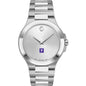 NYU Men's Movado Collection Stainless Steel Watch with Silver Dial Shot #2