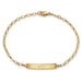 NYU Monica Rich Kosann Petite Poesy Bracelet in Gold