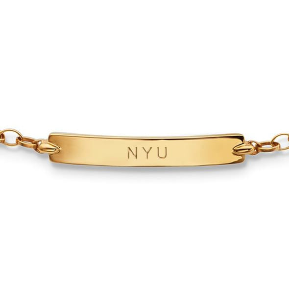NYU Monica Rich Kosann Petite Poesy Bracelet in Gold Shot #2