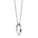 NYU Monica Rich Kosann Poesy Ring Necklace in Silver