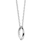NYU Monica Rich Kosann Poesy Ring Necklace in Silver Shot #1