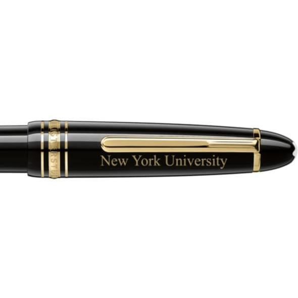 NYU Montblanc Meisterstück LeGrand Ballpoint Pen in Gold Shot #2