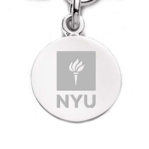 NYU Sterling Silver Charm Shot #1