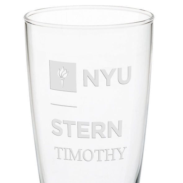 NYU Stern 20oz Pilsner Glasses - Set of 2 Shot #3